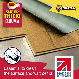 Essential to clean to remove the strong tape