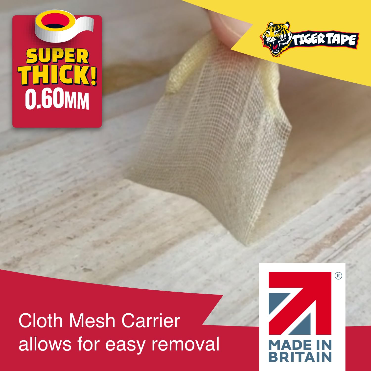 cloth mesh carrier tape