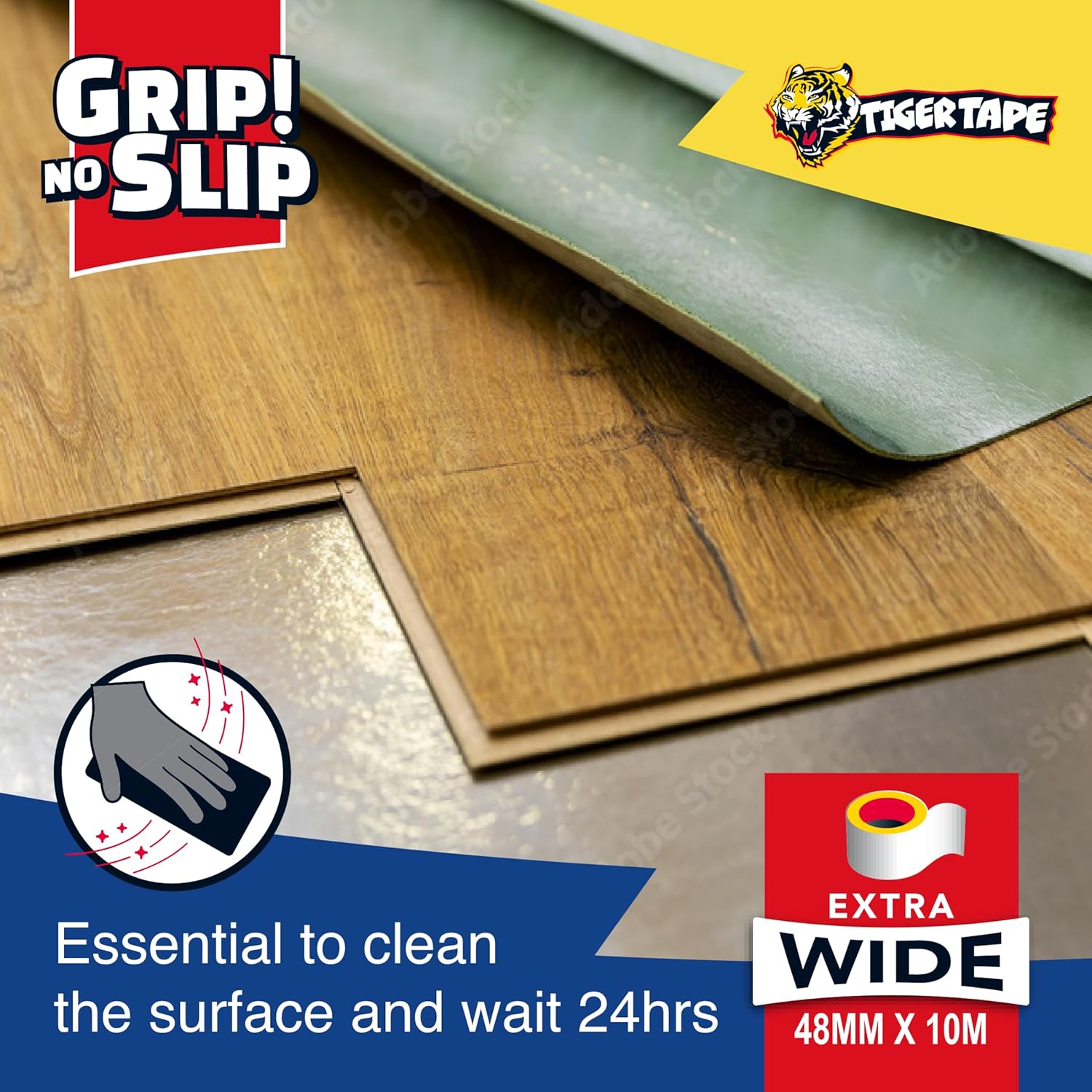 Essential to clean the surface