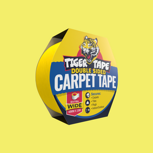 Tiger Tape® Wide Double Sided Carpet Tape