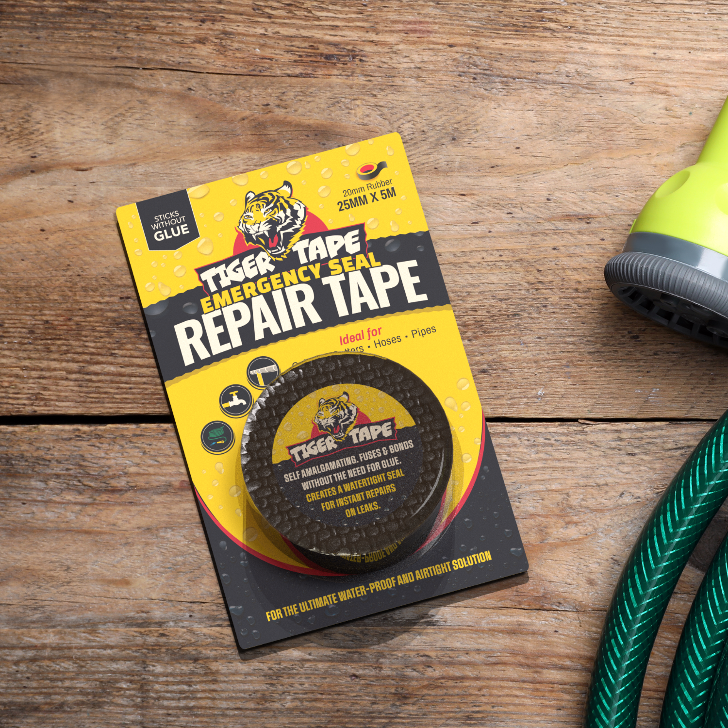 Tiger Tape® Emergency Self-Fusing Plumbers Tape